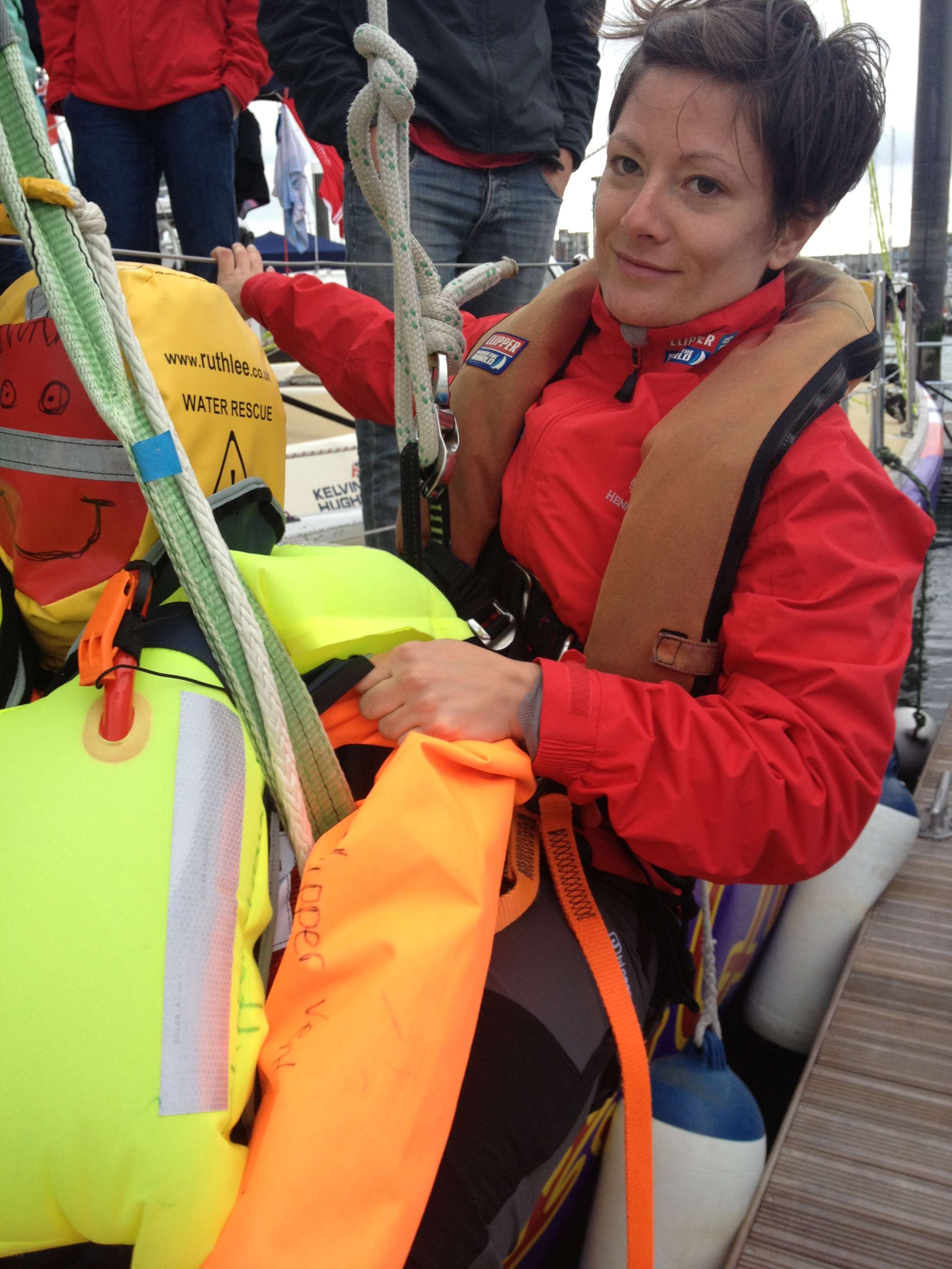 Piers being rescued by Ali, photo by Kong Chian Toh