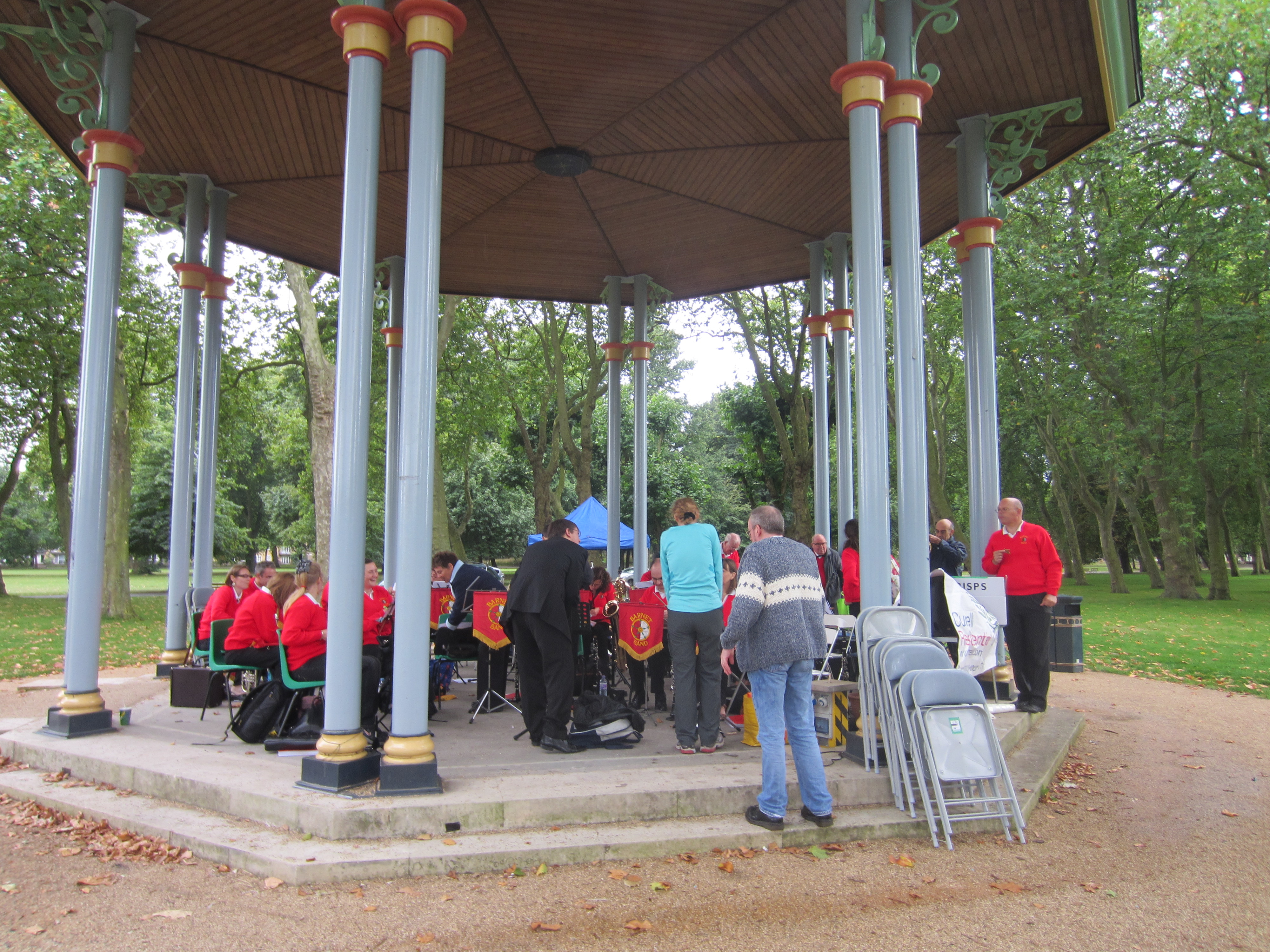 Barnet Band plays for Foundation for Conductive Education