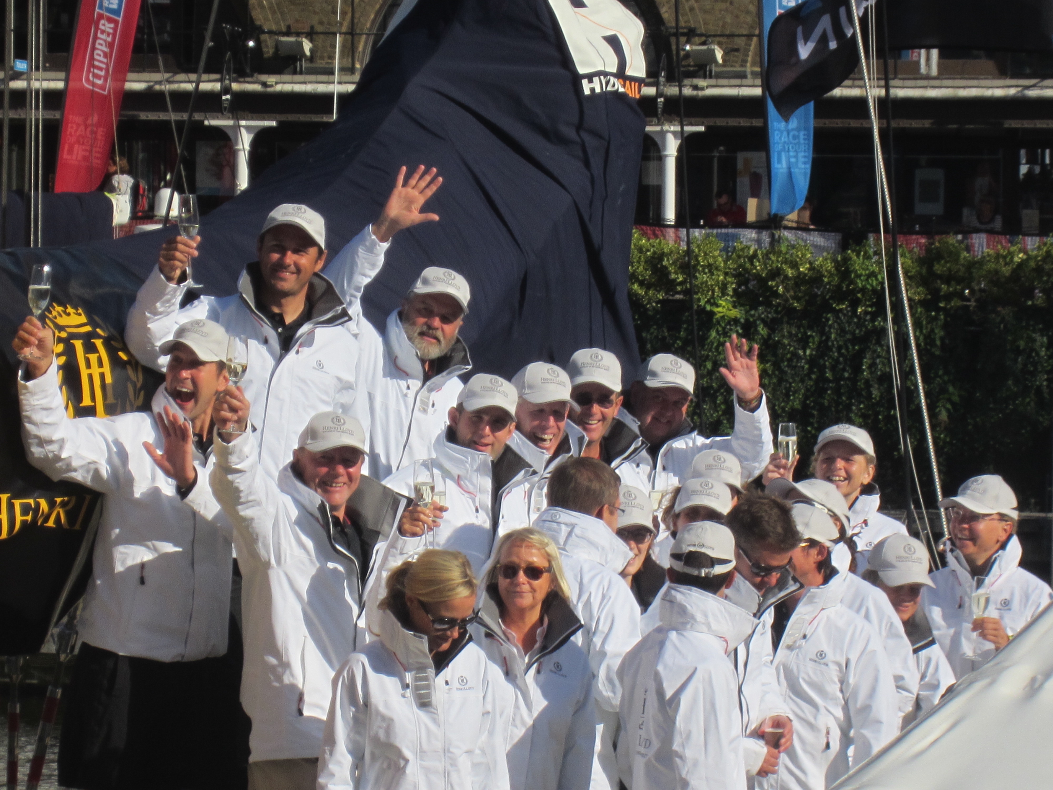 Crew at the Naming