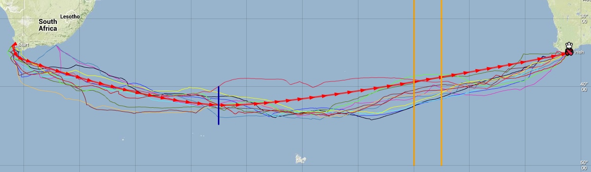 Leg 3, Race 4, Cape Town to Albany, Australia, across the Southern Ocean