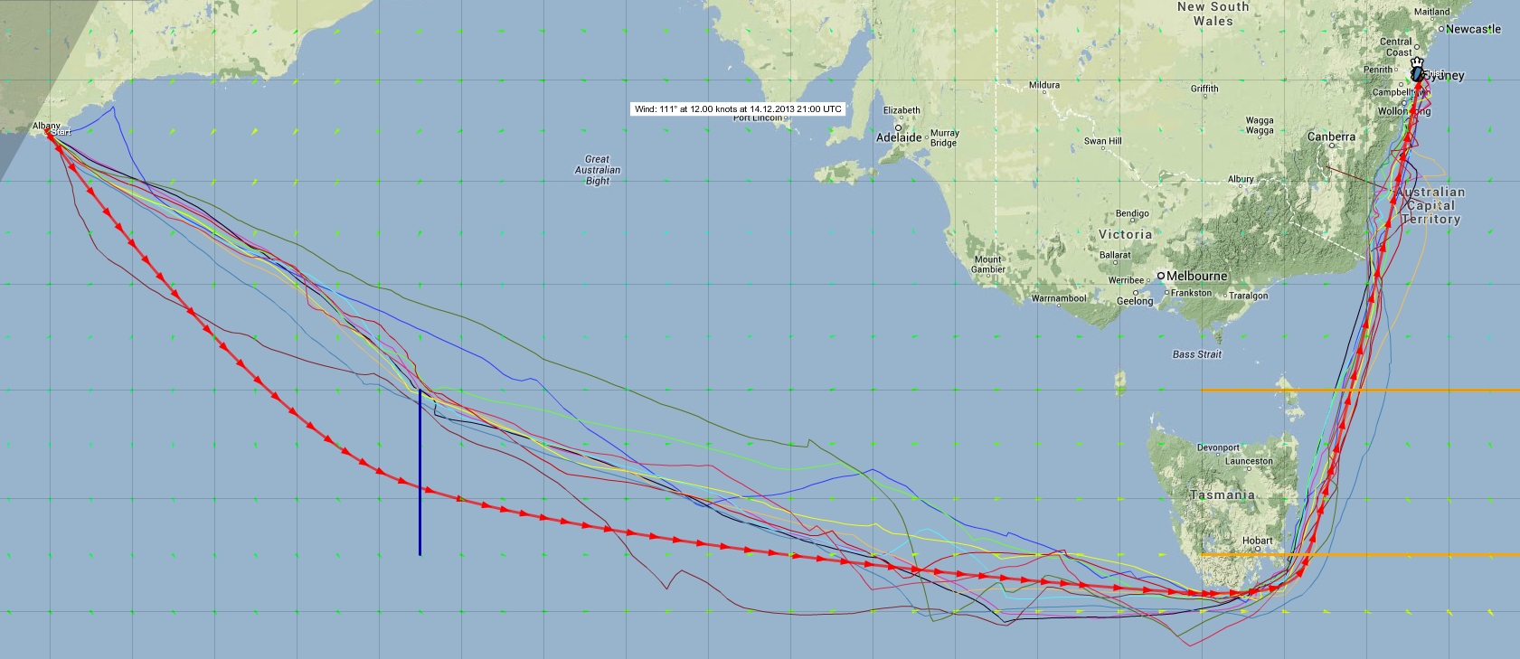 Leg 4, Race 5, Albany to Sydney, Australia, across the Great Australian Bight