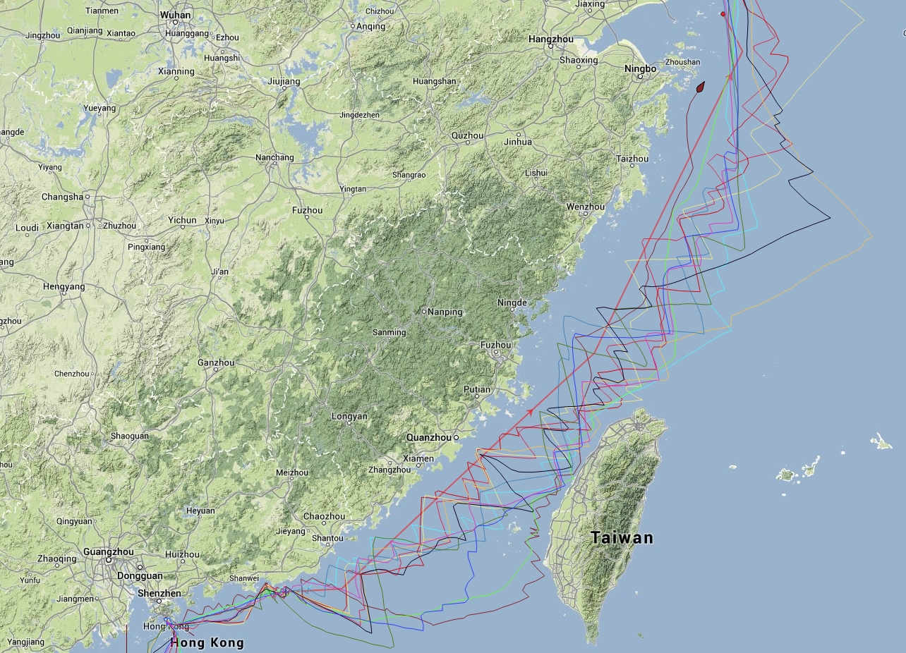 Leg 5, Race 9, Singapore to Qingdao – Result